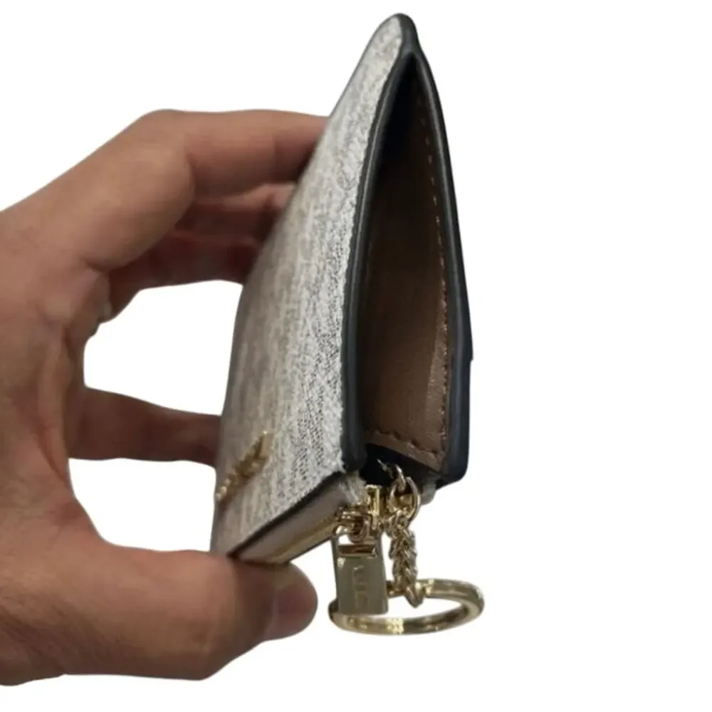 MICHAEL KORS Jet Set Travel Small Signature Logo Coin Purse New w/ Tag MSRP $168